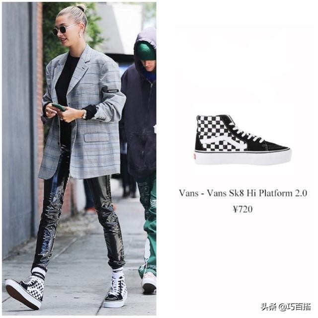 海莉穿搭变化,海莉穿衣风格