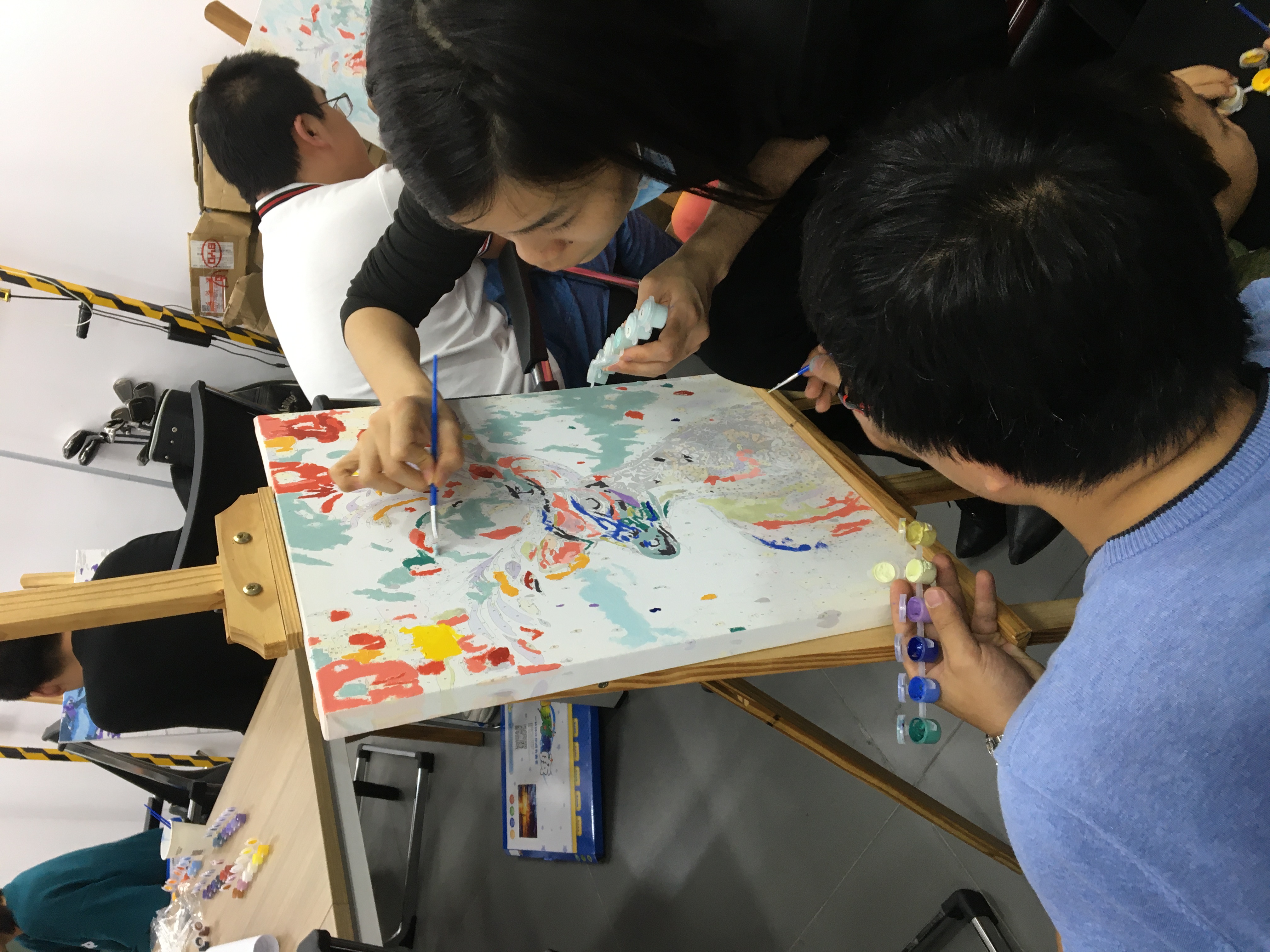 又简单又真实的油画,人生第一次绘画作品