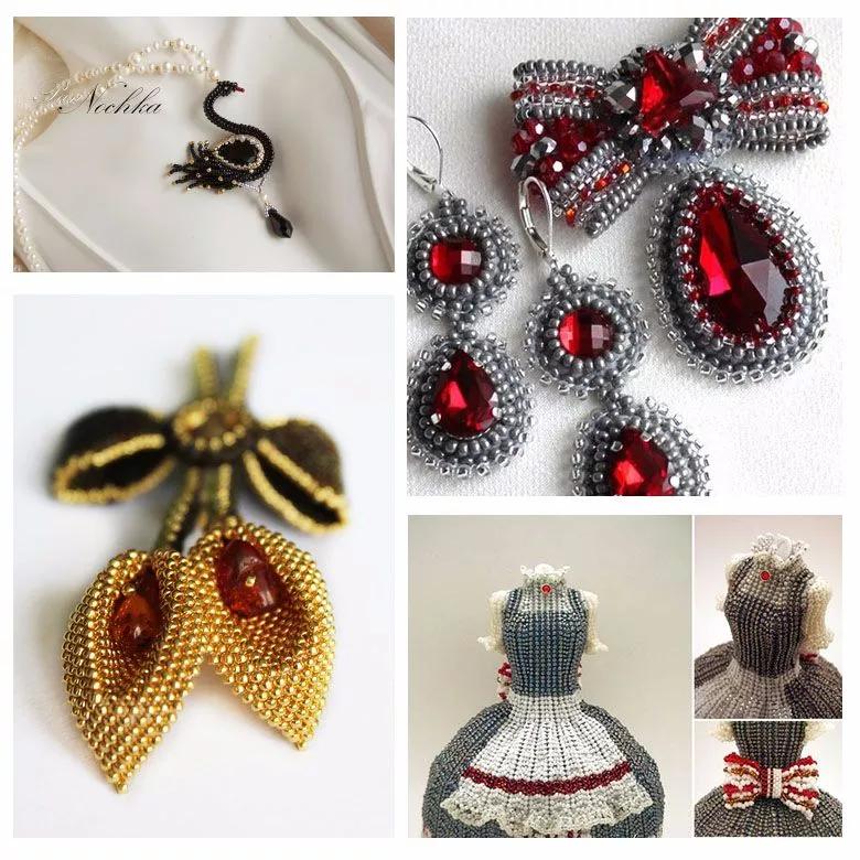 法式珠绣基础入门教程,法式刺绣小珠怎么绣