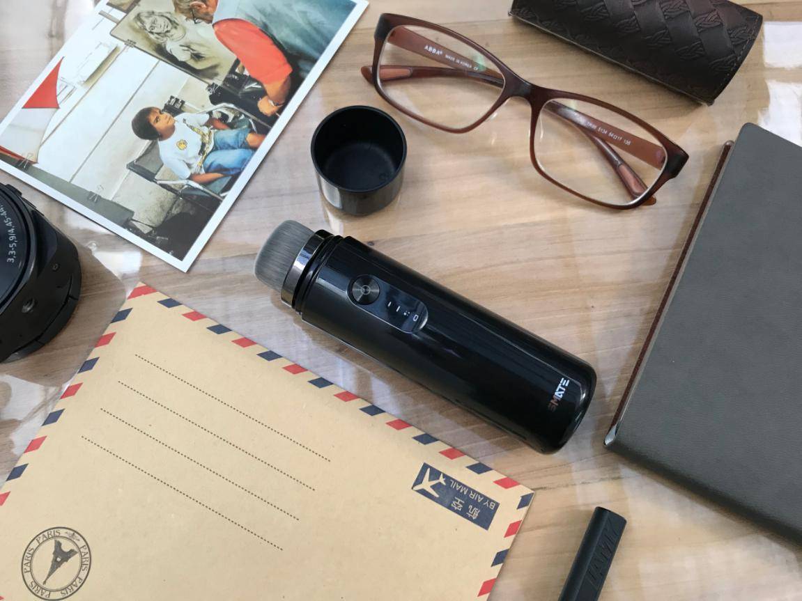 须眉声波洁面仪,须眉蓝光美容仪