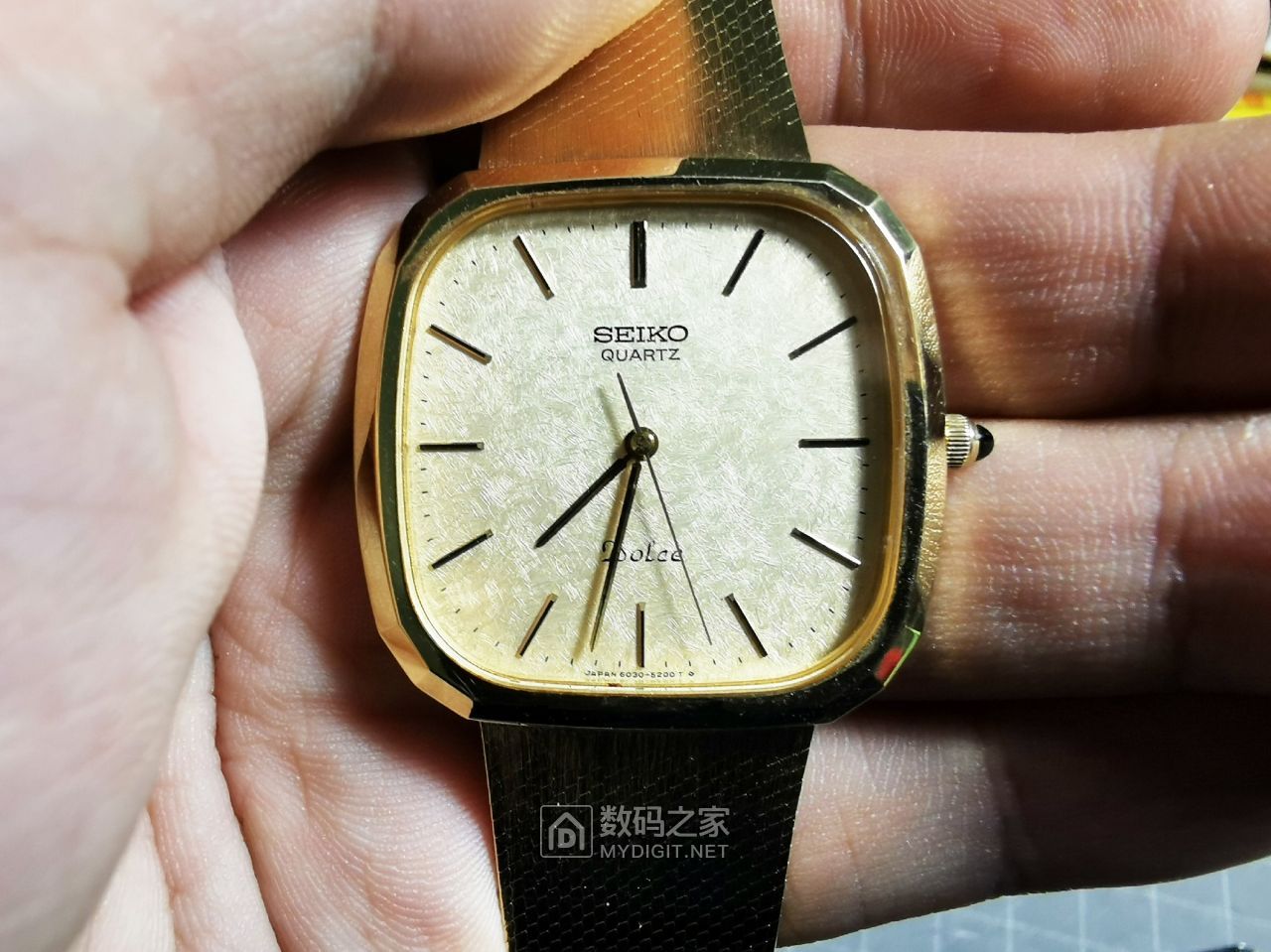 收了一块机械表,精工dolce7730石英机芯参数