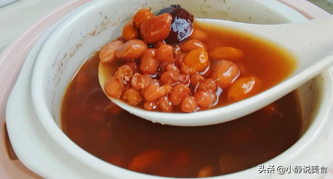 贫血吃什么补血最快五红汤,燕窝五红汤