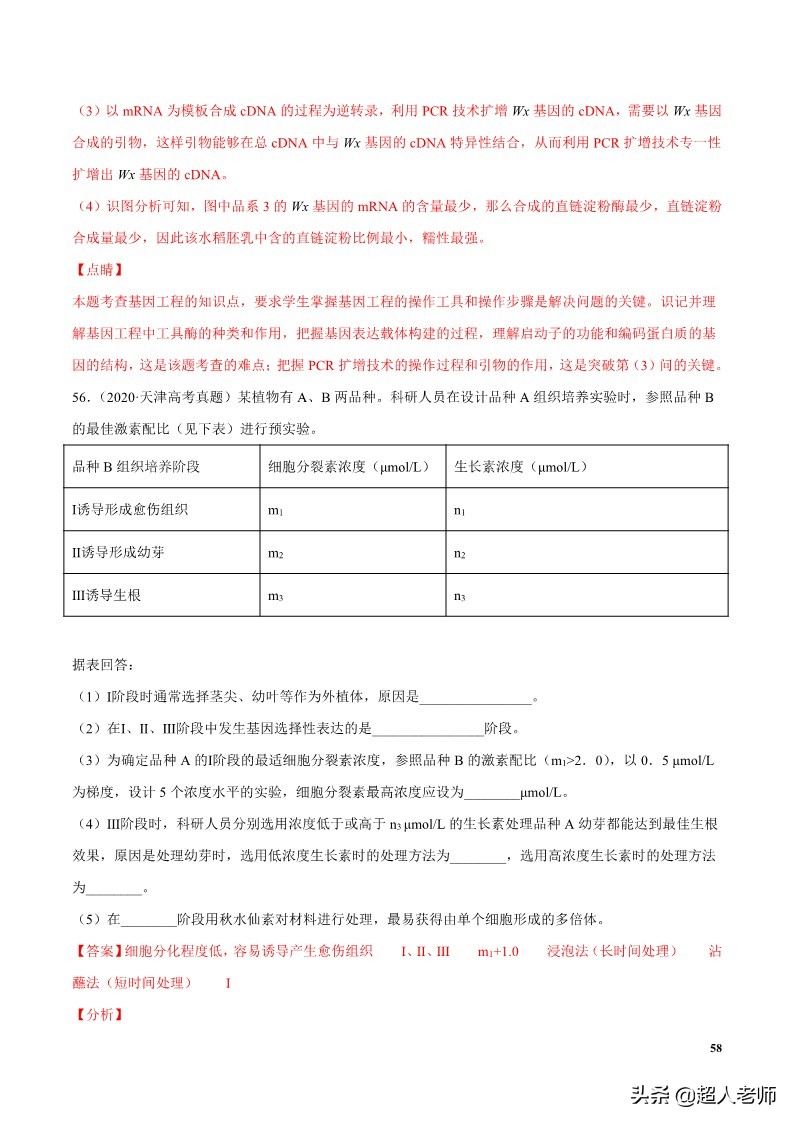 2024生物高考10大热点主题,生物江苏新高考复习资料2025