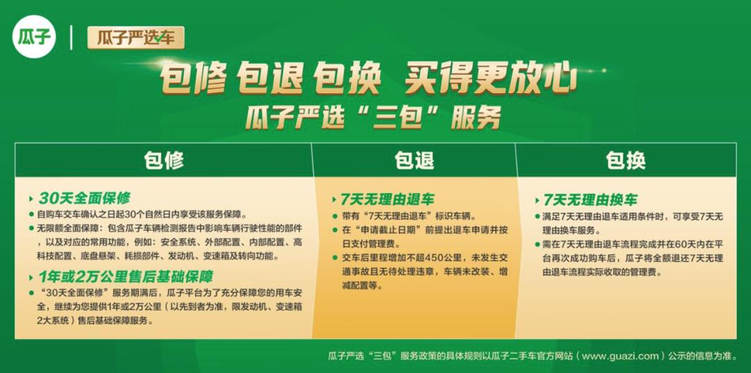 瓜子严选二手车是什么意思,瓜子二手车严选不需要服务费