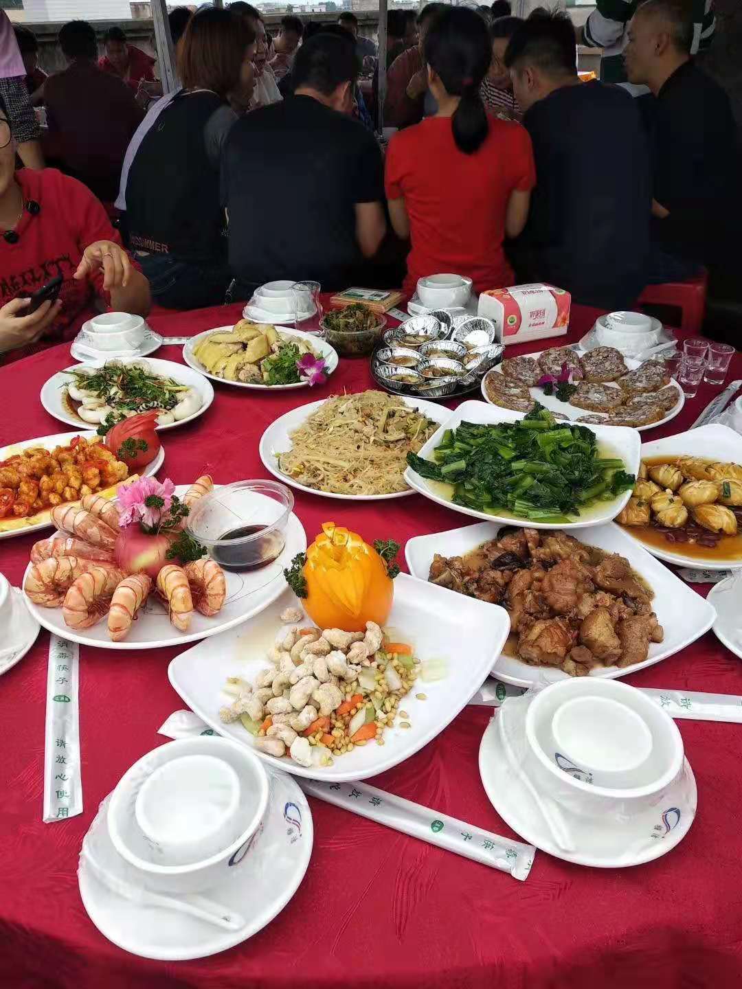 梅菜扣肉粉蒸肉宴席,白切鸡拼梅菜扣肉饭