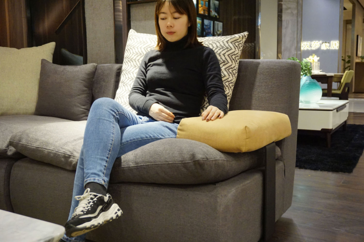 卡昂三人沙发,亲友沙发