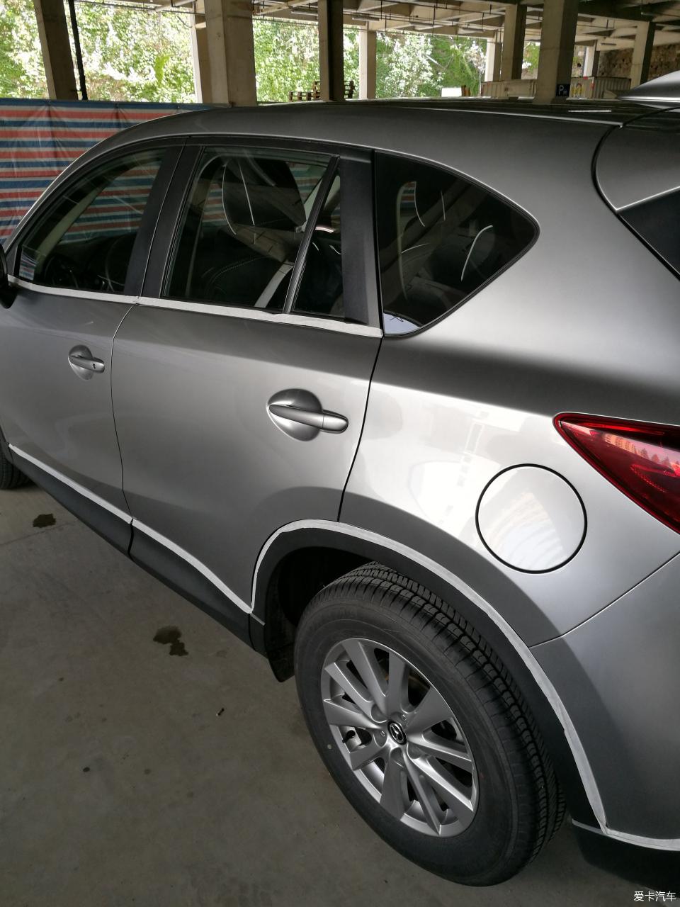 自己动手给汽车打蜡,cx-5抛光打蜡