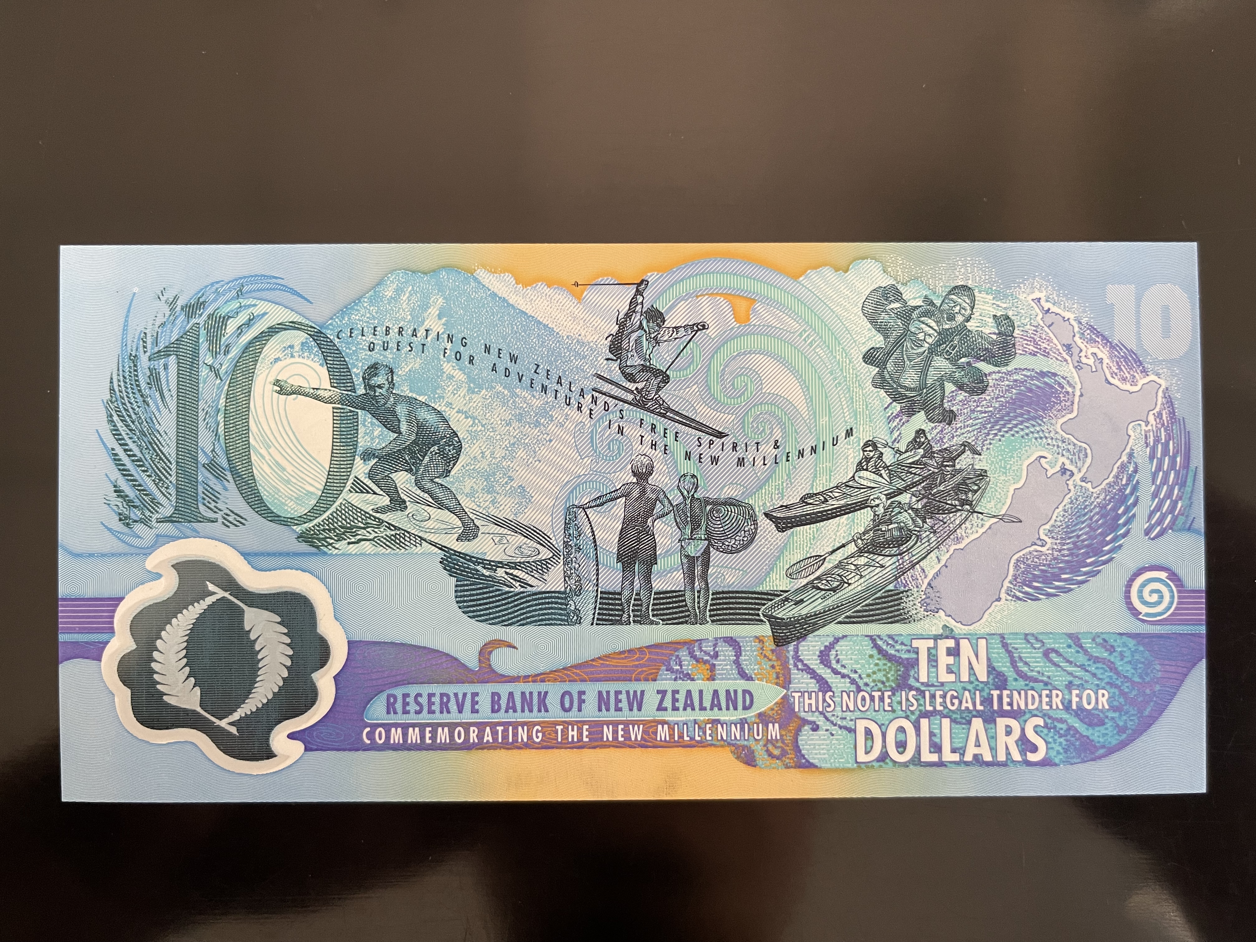 新西兰纸钞全套,新加坡50周年纪念钞一套
