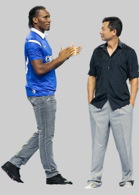 “魔兽”，上海申花“非洲刘德华”，德罗巴