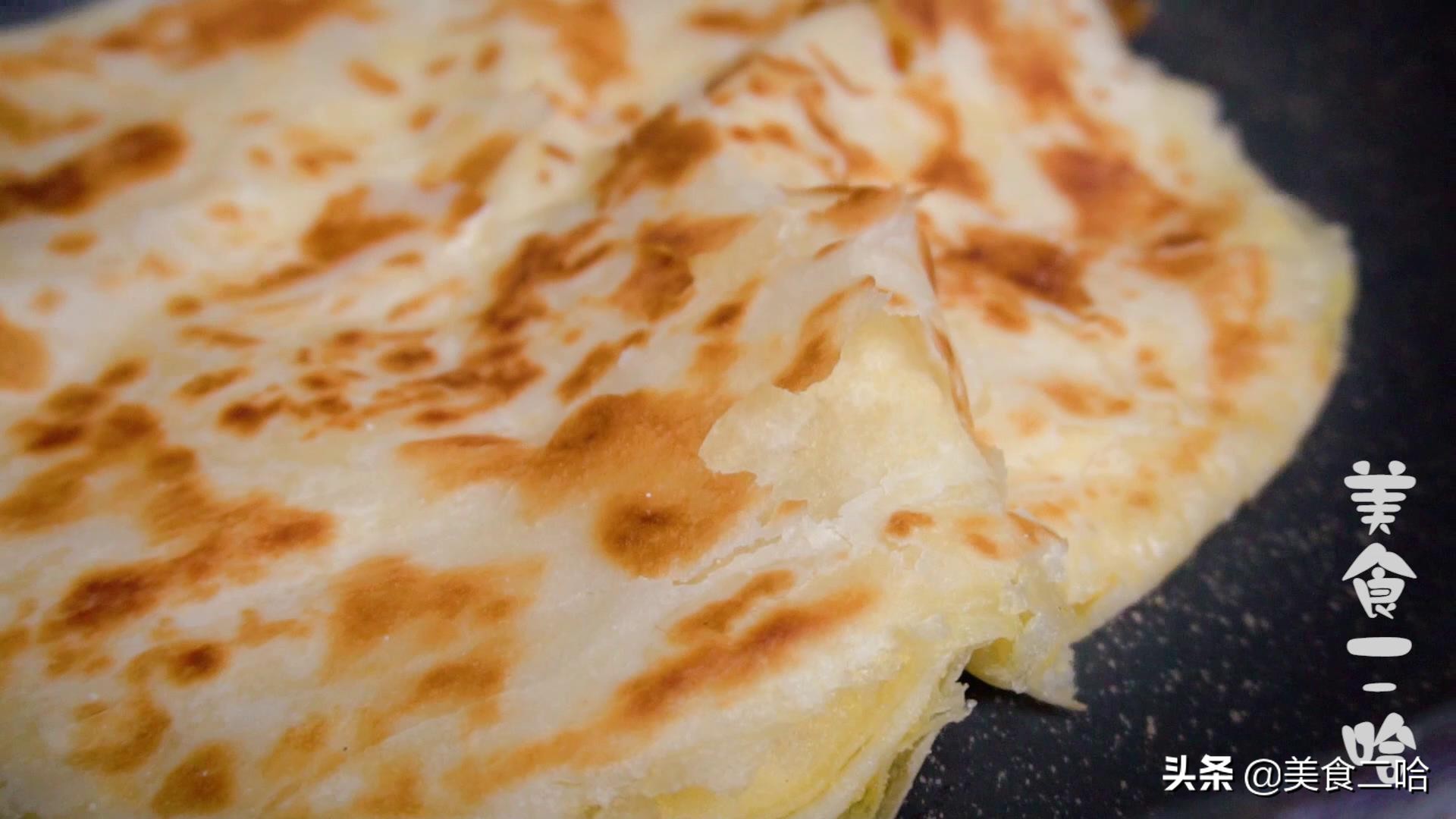 千层烙饼怎么和面做又软又好吃,千层发面烙饼的最简单制作方法