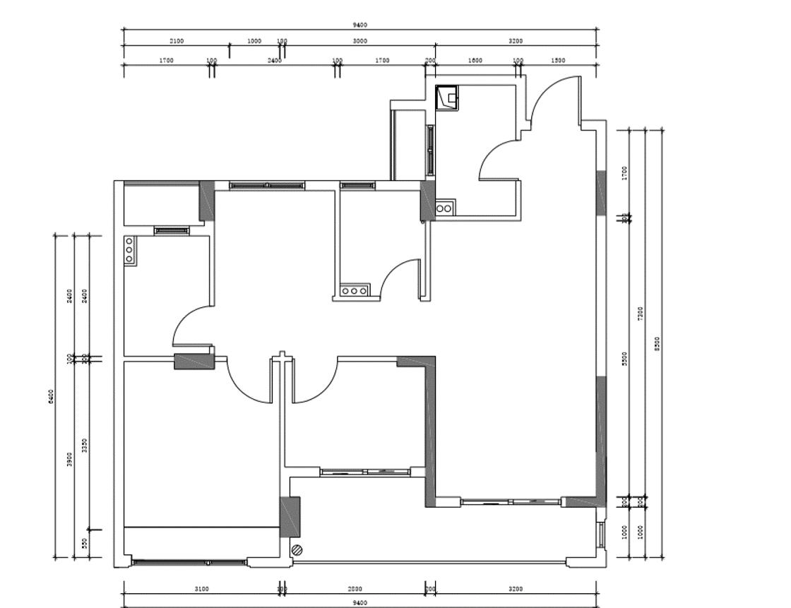 法式奶油风装修半弧形门洞,撞色拱形垭口门洞