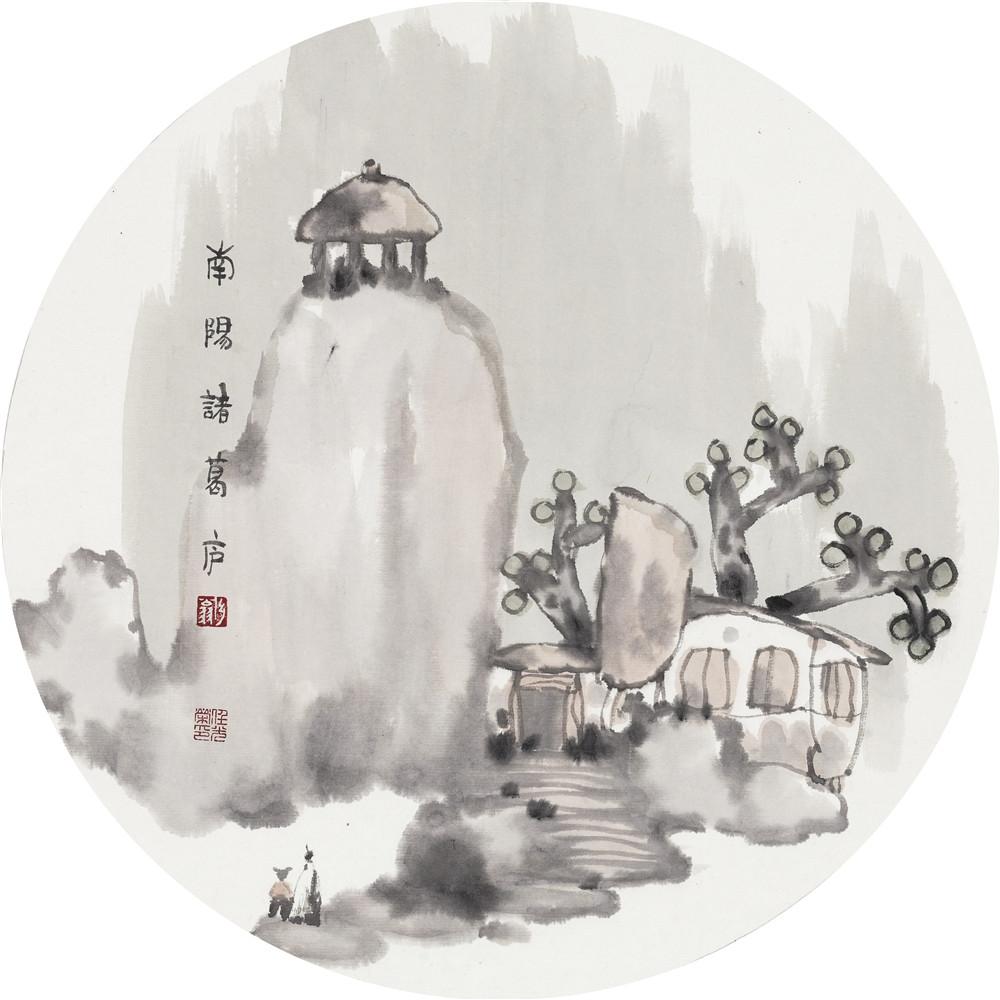 任光荣山水画精品欣赏,成都画家任光荣