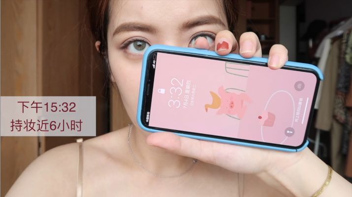 夏日控油持久不暗沉粉底液,dw粉底液1w0全脸试色