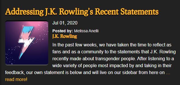 哈利波特演员为什么反对jk罗琳,jk罗琳为什么被哈利波特除名