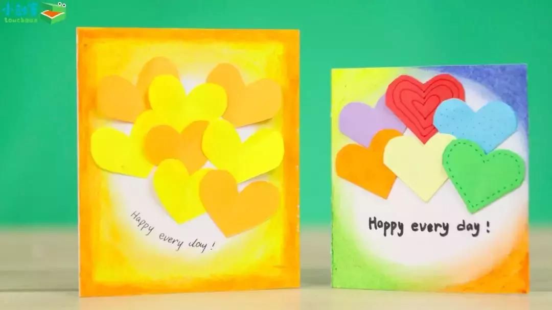 6-12岁送给老师的中秋节手工贺卡,中秋节教师节卡片简单制作