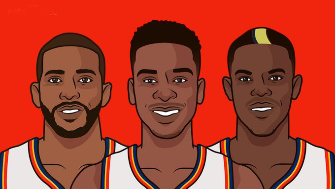 施罗德在雷霆打过最佳第六人吗,保罗和施罗德在雷霆做过队友