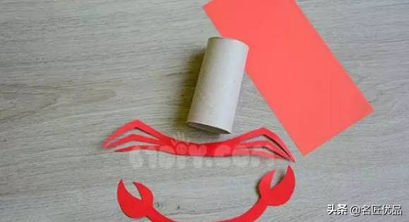 跟宝贝一起完成小螃蟹手工制作,手工制作幼儿园简单手工螃蟹