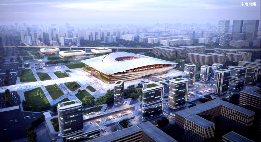 西安6万人足球场效果图,西安专业足球场建设进度