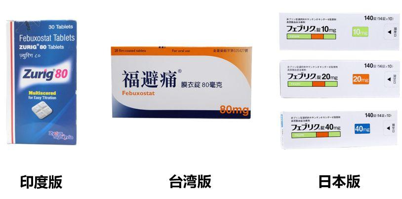 说说非布司他治疗痛风用法,痛风吃日本产非布司他怎么吃