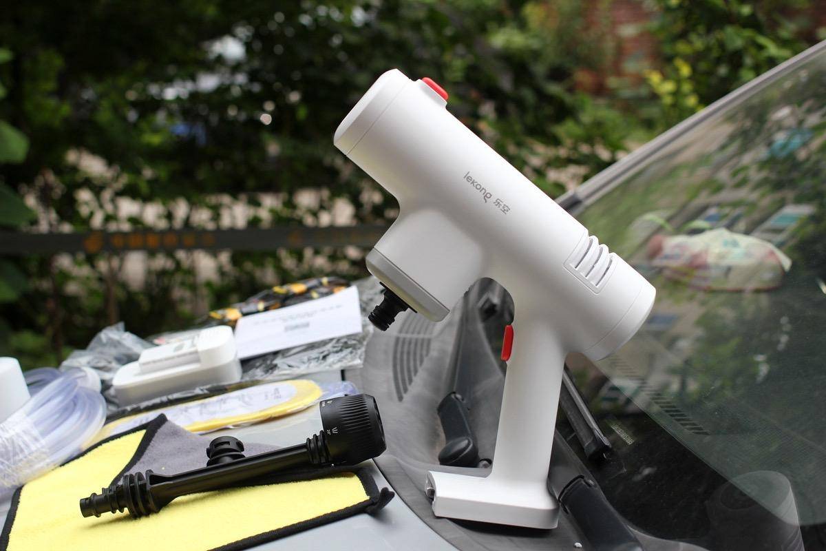 乐空手持锂电高压清洗机,小米有品清洁器