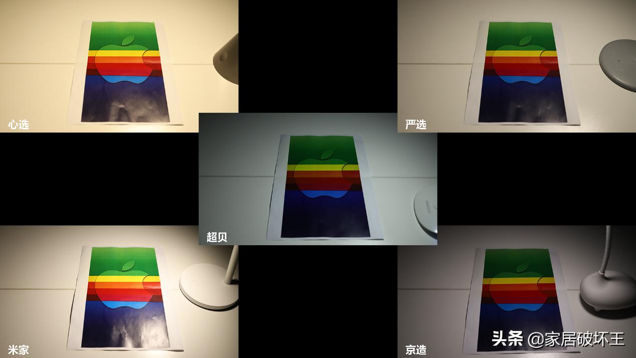 五款台灯测试,台灯测评排行榜十强百元