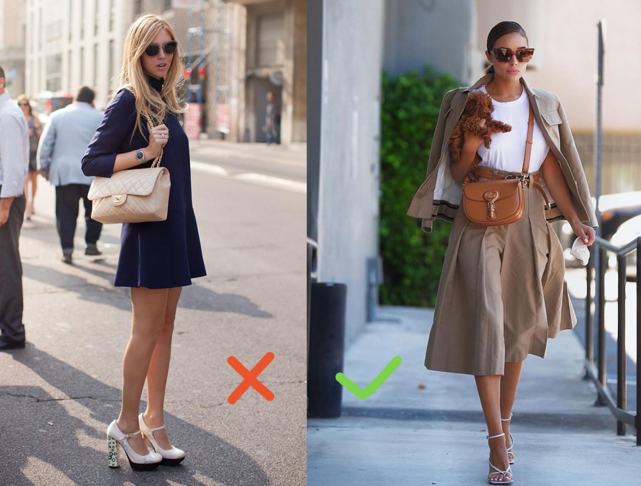 包包怎么斜挎背好看,大号包包怎么背出时尚感