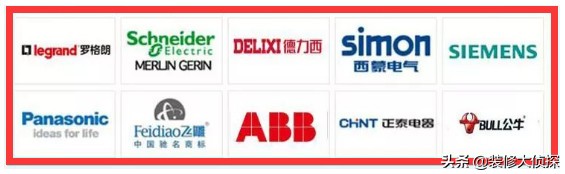 装修建材品牌清单大全,装修材料品牌推荐清单