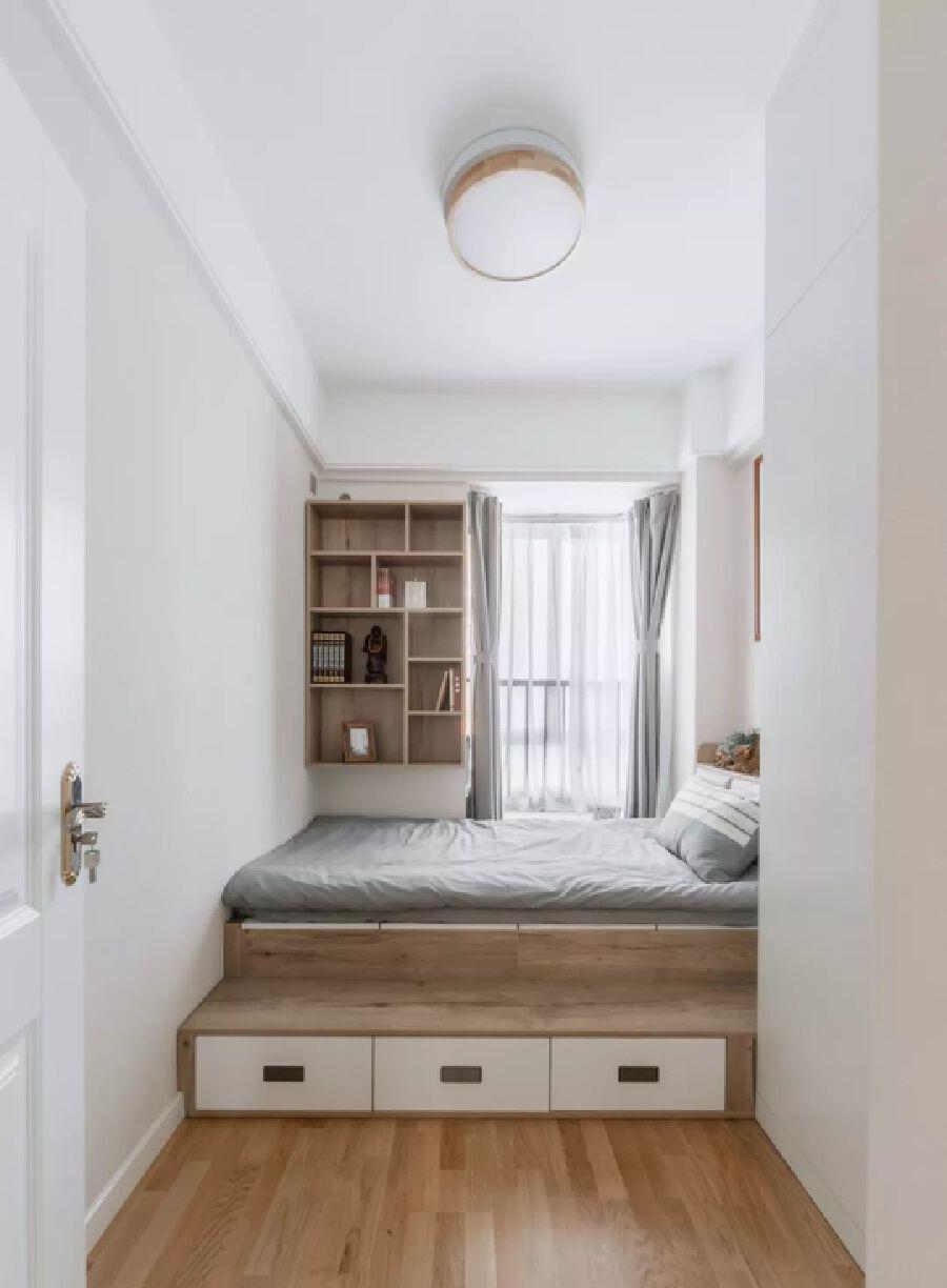 小卧室做地台的优缺点,小户型卧室做地台