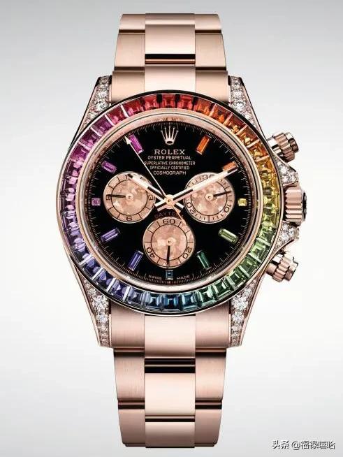 为生活添一抹虹彩，这是钟表师们的浪漫情怀