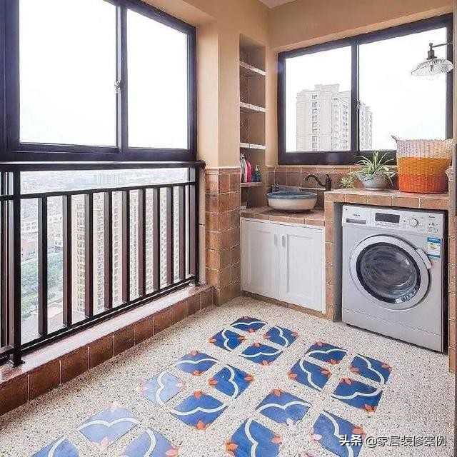 阳台要封起来怎么设计好看,极窄小阳台巧妙利用