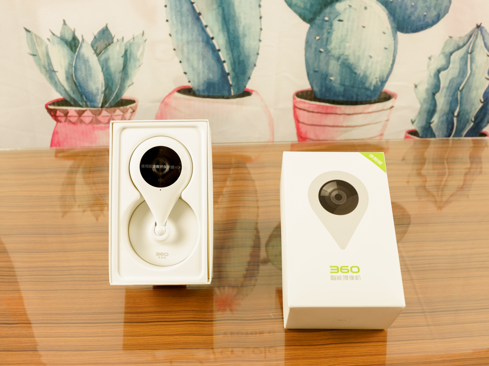 360智能摄像机云台标准版蓝灯,360智能摄像机夜视模式