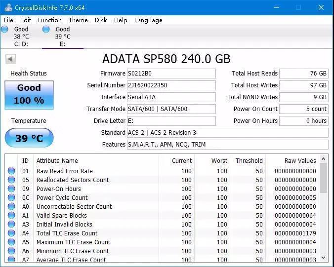 威刚sp580固态硬盘开卡,威刚sp580固态硬盘用的是什么颗粒