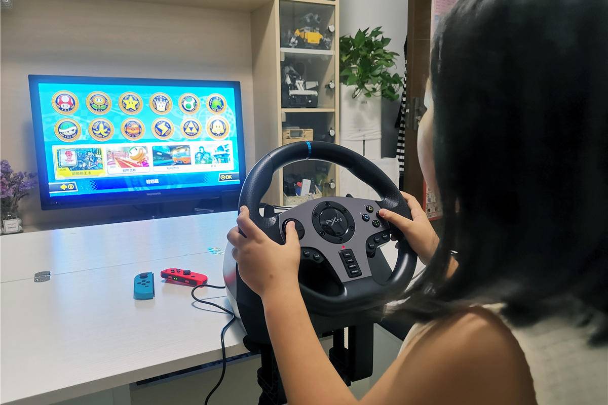 莱仕达v9方向盘深度评测,莱仕达v9玩地平线5方向盘