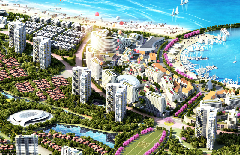 烟台黄海岸新区规划图,烟台北大川度假小镇
