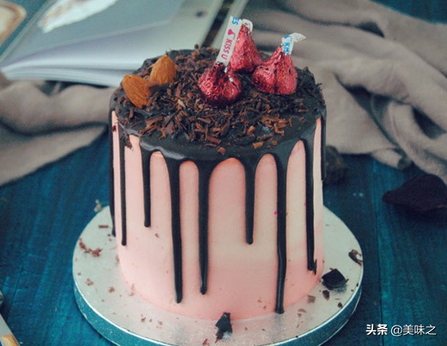 母亲节专属6寸牛奶奶油鲜花蛋糕,用粘土做母亲节送给妈妈的蛋糕