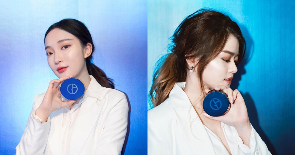 ARMANI绝美新品「极光蓝气垫」登场，高颜值高内核成达人首选