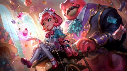 英雄联盟女仆咖啡,英雄联盟咖啡女仆系列