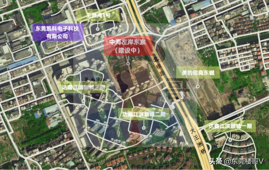 楼哥炒股不迷路,东莞华侨城天鹅堡和中海左岸东宸