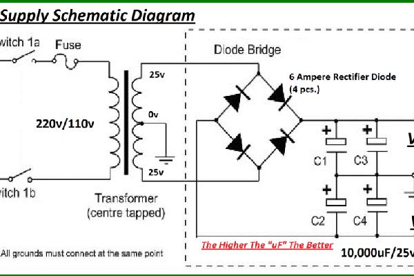 lm3886专业后级功放电路图,lm3886音频放大电路