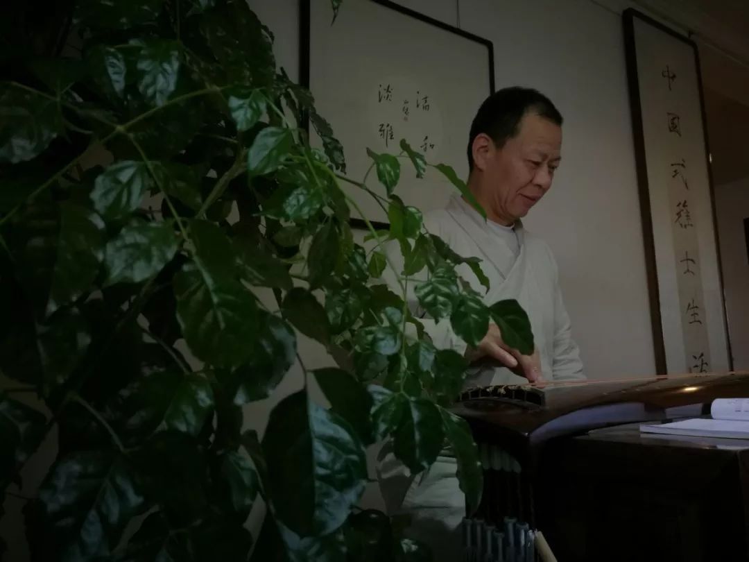 长安雅士古琴视频,长安雅士抚琴演奏