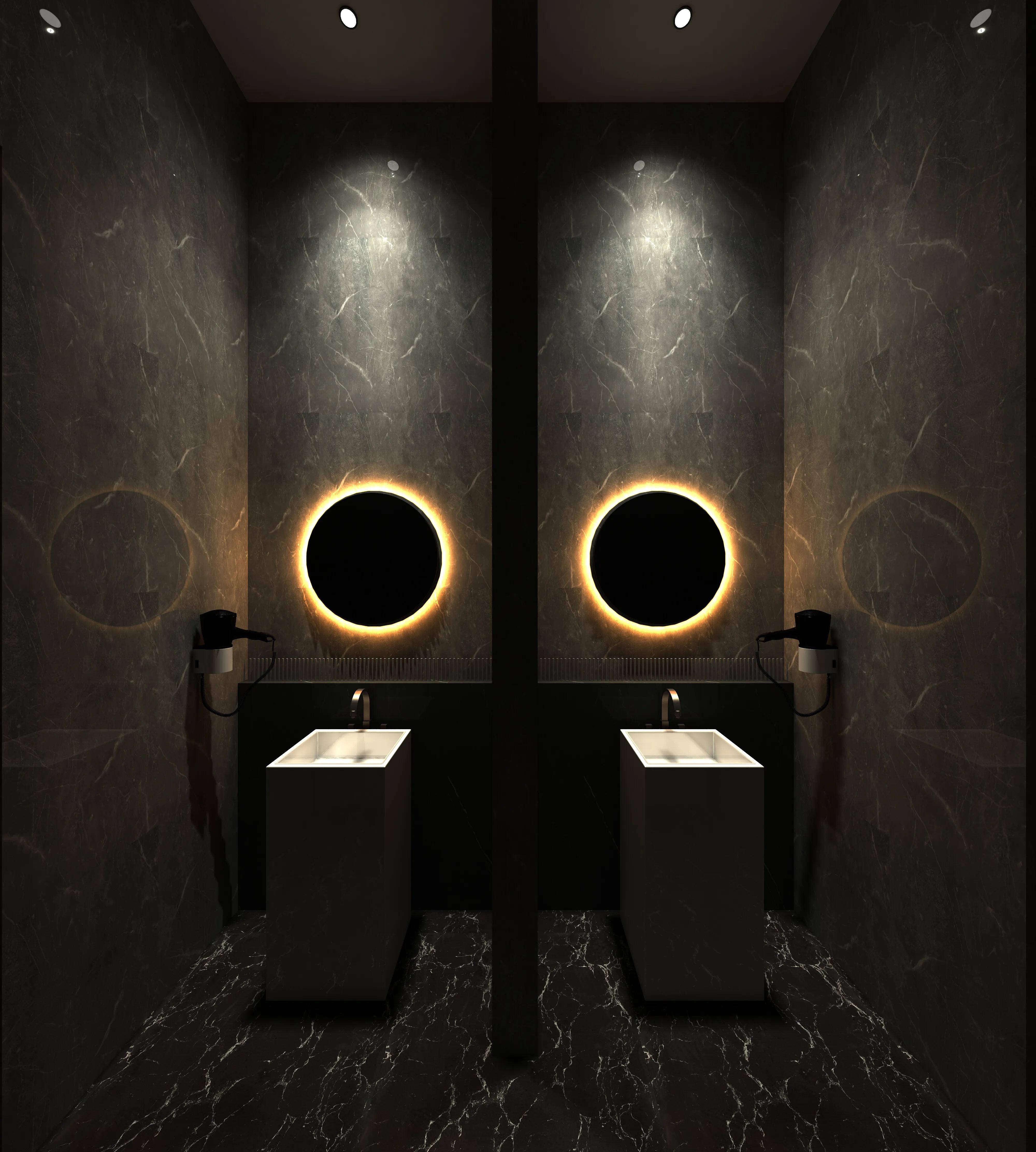 足浴店轻奢现代风格装修,足浴按摩店风格