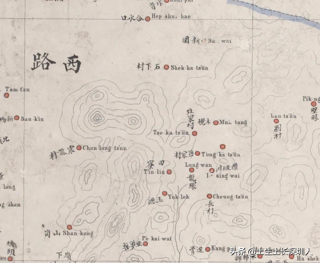 这些深圳老地图,见过一张就算你厉害
