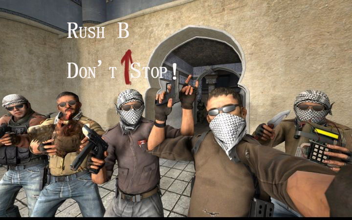 csgo玩家爱买外设,为什么csgo总说rushb