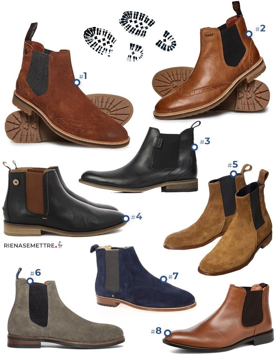 高筒切尔西靴男搭配高级感,高个子高筒切尔西靴推荐