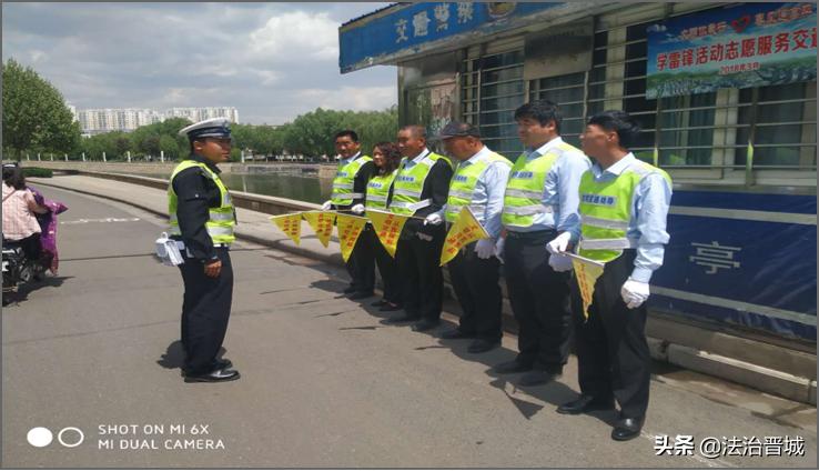 高平交警大队文明交通进驾校“五个一”活动纪实