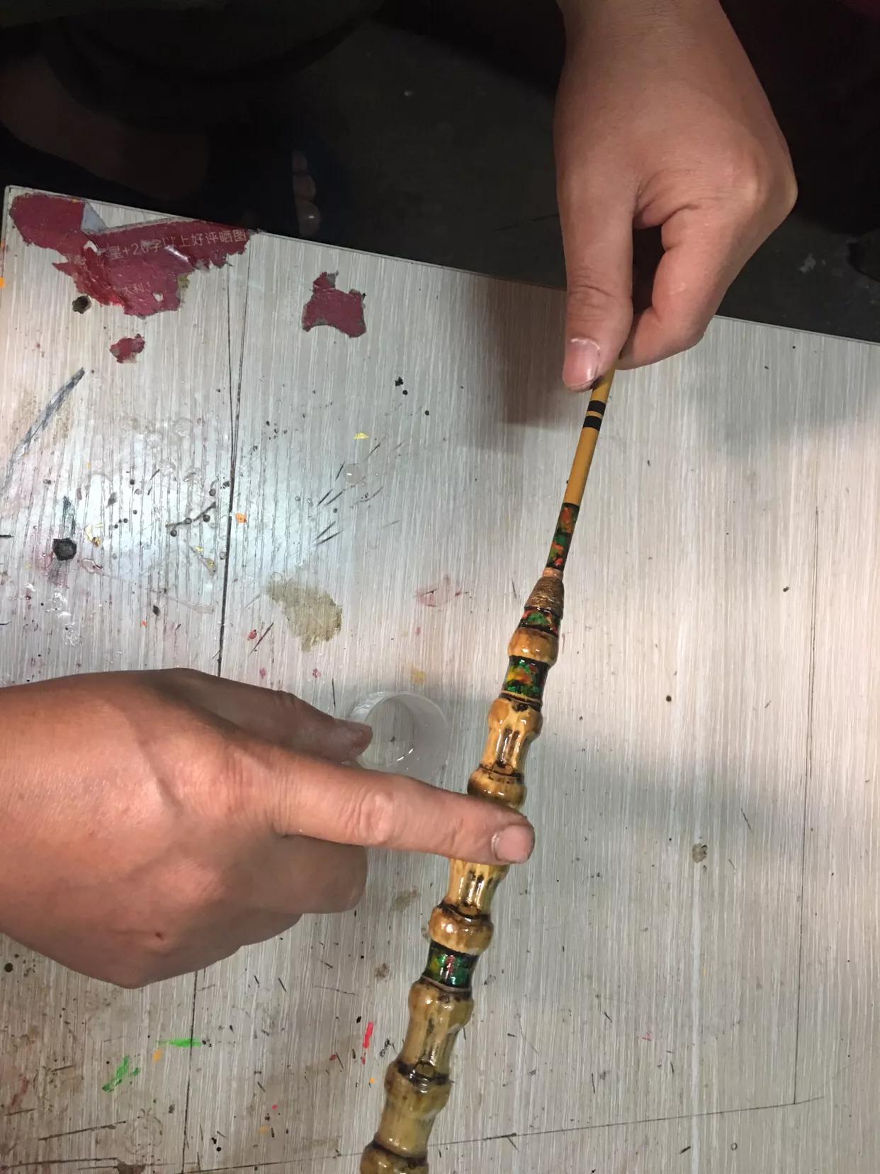 手竿换把怎么换,罗汉竹手竿