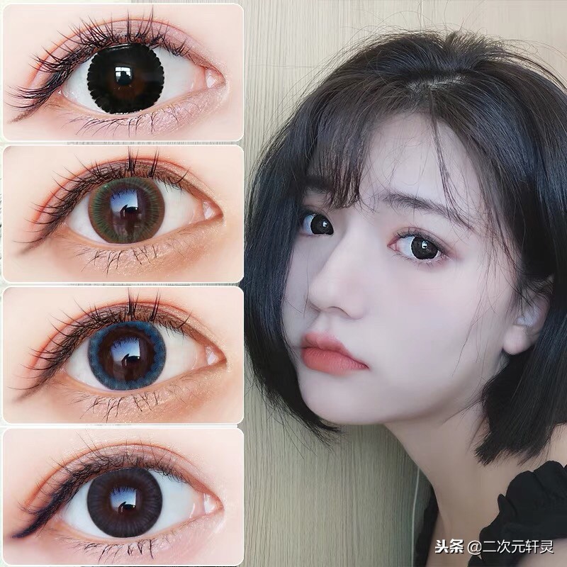 colorbaby美瞳lolita蓝,什么颜色的美瞳适合lolita