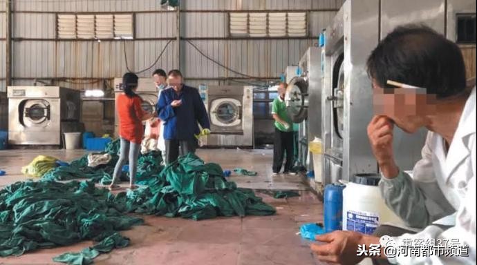 吓人！记者*底卧**江西三甲医院洗涤厂：带血医用布草与衣物混洗！