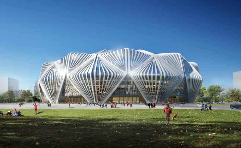 广州恒大足球场效果图欣赏,广州恒大足球场建设