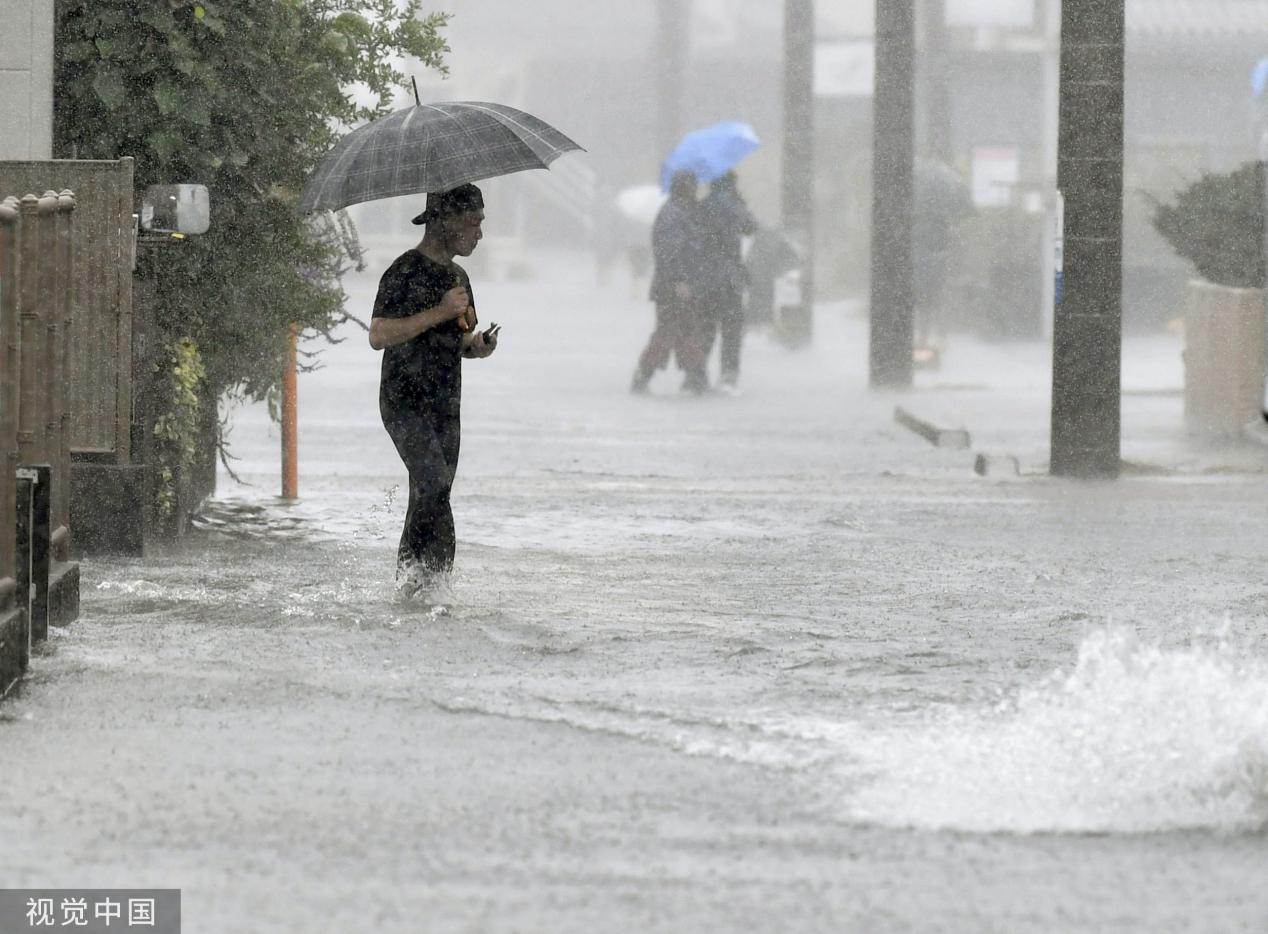 日本超强台风海贝思,日本台风海贝思登陆